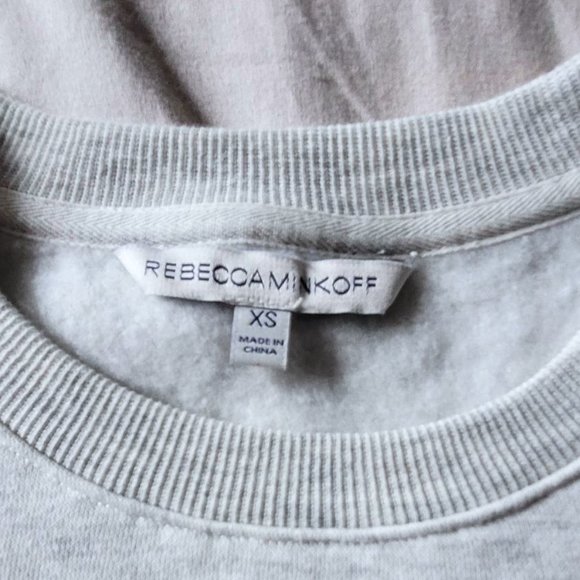 NWOT Rebecca Minkoff Gracie Cold Shoulder Sweatshirt (XS) - Picture 4 of 8